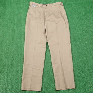 NWT HAGGAR CLOTHINGS CLASSIC FIT PREMIUM NO IRON KHAKI CHINO PANTS MENS 36X32
